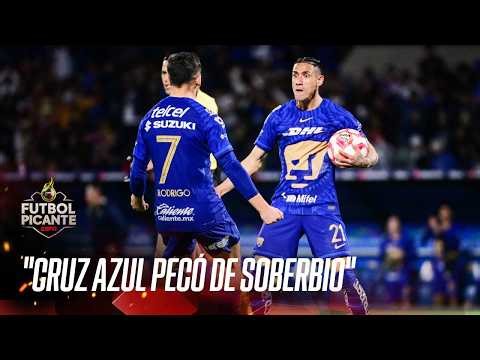 "CRUZ AZUL SINNED through ARROGANCE and OVERCONFIDENCE": Álvaro Morales on the DRAW against PUMAS