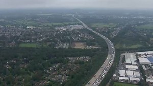 M25 at standstill after climate protest