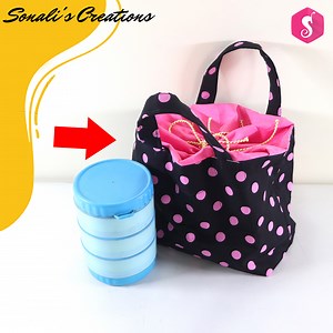 Tiffin Bag sewing from Cloth | Sonali's Creations