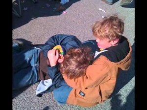 Mardi Gras with No Bra by Travis Matte