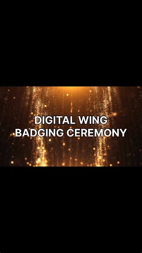 DIGITAL WING on Instagram: "A proud moment for our Digital Wing ✨ Celebrating dedication, growth, and leadership at the Badging Ceremony. The journey has just begun! 🚀 #Trending #Viral #digitalwing"