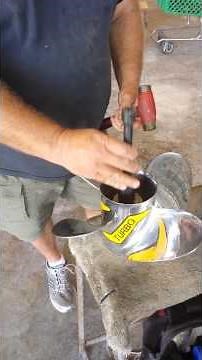Turbo propeller hub change
