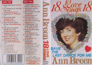Ann Breen - Save The Last Dance For Me