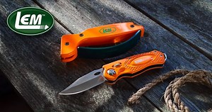 Bring this AccuSharp Knife and Sharpener combo pack on all your outdoor adventures. https://www.lemproducts.com/product/knife-sharpener-combo/ | LEM Products