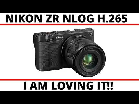 NIKON ZR | NLOG H.265 I AM LOVING IT!!