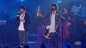 SNEAK PEEK: Get in the Christmas spirit with a little “Pa rum pum pum pum” 🥁🎄🎶 “#CMTcrossroads Christmas: for KING & COUNTRY & Friends” premieres Monday, Dec. 12 at 10/9c on CMT! | CMT