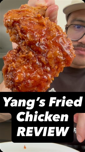 Seanelius on Instagram: "@yangsfriedchicken is doing something right. 🍗 It’s hangover season right now 🫨 and this spot got me from a below average hangover to above average. Local hero. 🦸‍♂️ #christchurchnz #nzfoodie #fyp #koreanfriedchicken #friedchicken"