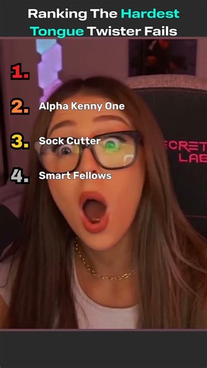 😝🗣️ Ranking The Hardest Tongue Twister Fails!