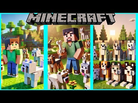 Minecraft Doggy Talents Mod Showcase – Ultimate Guide to Training, Styling, and Fun!