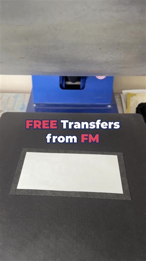 How to get FREE TRANSFERS from FM Expressions: 1. Go to FM Expressions website. 2. Find the Free Samples page. 3. Checkout for FREE. FM is giving away FREE transfers so you can press, wash, and see the quality at home. Press them your way, and decide what works for you. Because trying it yourself beats taking anyone’s word for it.