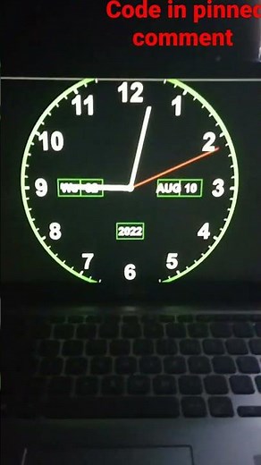 make a clock in python | python for beginners