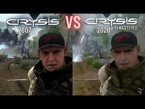 Crysis vs Crysis Remastered | Graphics and Physics Comparison ★ 4K