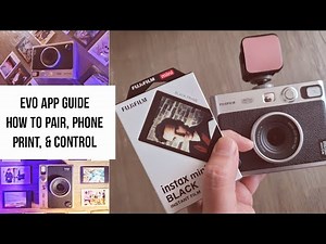 Mini EVO APP Guide and Walk Through. How to Pair, Print from your phone, and Remote control the Evo