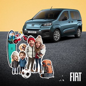 5.3K views · 167 reactions | FIAT Doblò Panorama v edici Rodina s akontací 150 000 Kč, 5letou zárukou a servisem na 3 roky zdarma – nyní od 8 685 Kč/měs. | Fiat | Facebook