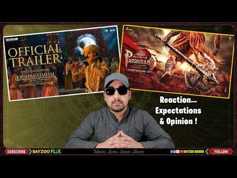 Krishnavataram part 1 trailer | Mahavatar Parshuram First look | BayzooFlix Reaction Review