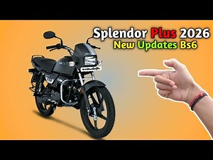 Hero Splendor Plus 2026 New Model Better Milage | Hero Splendor Ex-showroom Price