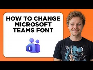 How to Change Microsoft Teams Font (Full 2026 Tutorial)