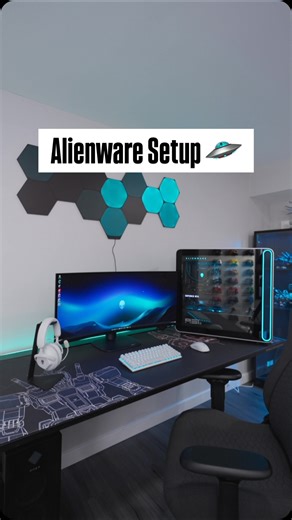 Judner Aura on Instagram: "Not quite done with gamer’s paradise, but the @alienware setup is holding it down  #gamingsetup #gaming #alienware"