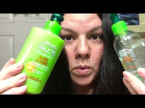 Garnier Leave In Conditioner Vs Sleek & Shine Drops