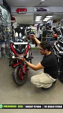 Xoom 160 Modification Accessories 🔥 #skdbikeworld #xoom160