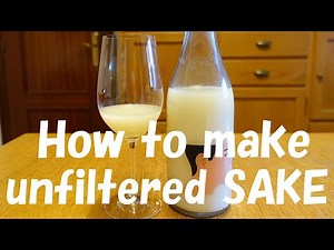How to make homemade Sake (Doburoku) at home