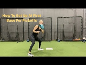 How To Set Up At First Base For Pickoffs