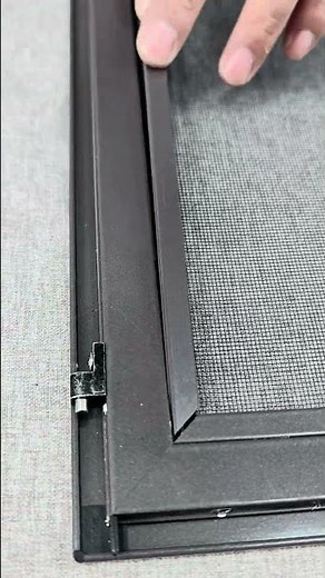 The new ultra-thin pocket lock diamond mesh screen window #Externalwindowscreenwindow