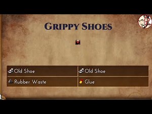 Grippy shoes Crafting Recipe for The Genesis Order!