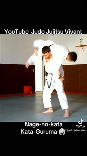 Kata-guruma 🥋 Nage-no-kata #judo #shorts #kata