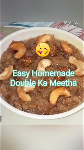 #Easy Homemade Double ka Meetha