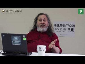 Richard Stallman | El desarrollo del software libre y su definición