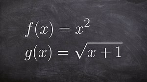 Divide two functions and determine the domain