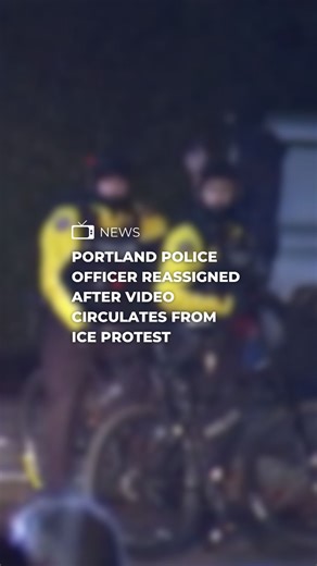 One video posted from a protest at the ICE facility on Friday now has Portland police facing criticism. Find the full story on the FOX 12 app. | FOX 12 Oregon