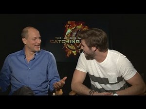 CATCHING FIRE Interviews - Jennifer Lawrence, Josh Hutcherson, Liam Hemsworth, Sam Clafin, more
