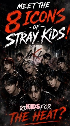 8 Stray Kids Members You NEED to Know! ⚡️ #StrayKids #Kpop
