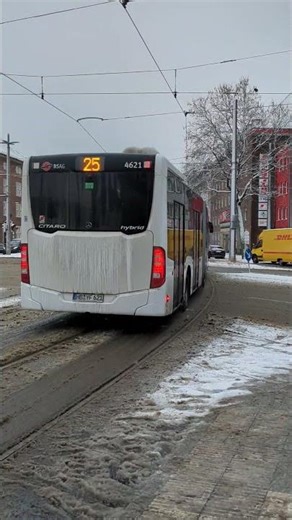 Winter Rhythm: Buses in the Snow. #WinterSity