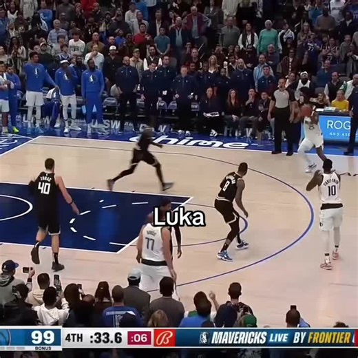 Step-back triple hits like a fatal blow, Luka Doncic's game-winner's pure glow!#fyp #nba #basketball #lukadoncic