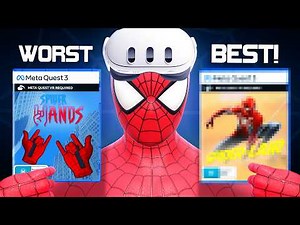 I Played and Ranked EVERY FREE Spider-Man VR Game