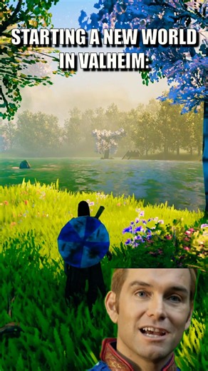 Starting Valheim vs 500 Hours Later