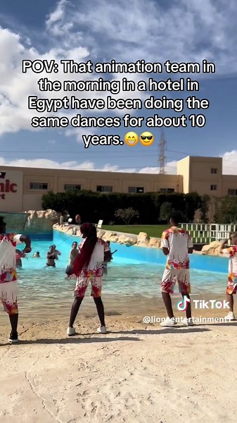 Animation Team's Morning Dance in Egypt: A Decade of Fun
