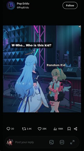 Robin and some Random Kid is finally in-game gng ✌️🥹 (this post is supposed to be a joke, but it might actually happen in the future, who knows?) #zzzero #zenlesszonezero #hsr #Robin #RandomKid