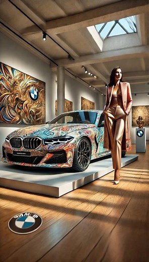 "BMW Art Car: Where Speed Meets Masterpiece"