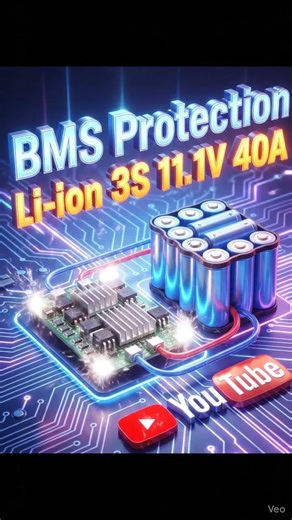 BMS protection li ion 3s 11.1v 40A 4S 8P Lilon Battery Pack DIY #ErCan Everything#Lilon #DIY