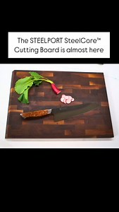 After two years of development, we’re launching the STEELPORT SteelCore™ Cutting Board: a dual-surface, ultra-thin, steel-reinforced board designed for real kitchens and serious cooks. Pre-sale begins the morning of Monday, May 19—exclusively for newsletter subscribers. Quantities are limited of this first run, and early access means first priority. Why it works harder for you: Dual-Side Functionality -Walnut End-Grain: Beautiful, knife-friendly, and self-healing -Recycled Paper Composite: Hygie