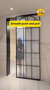 Trackless sliding door#slidingdoors #glassdoors #foldingdoor #frenchdoors #door #doors #aluminum #factory #tottme #chinawindoors | Chinatottmetal