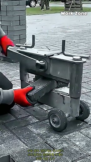 수동 블록 절단기를 이용한 콘크리트 보도블록 정밀 절단 및 포장 시공 방법 #worker #process #paving #construction #diy