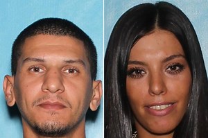 Couple on the run from cops bolts straight into precinct parking lot