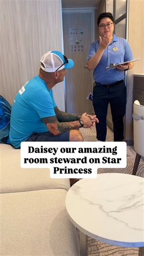 Sunset Getaway Travels Cruising with Dana | This right here is one of our many reasons we have completed 23 cruises with @princesscruises , we always meet our room steward on day 1. I... | Instagram