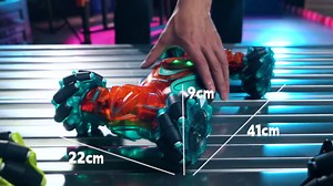 Remote Control Car Hand Controlled Gesture RC Stunt Car with Lights & Roll Stunt for Kids 6-13 Year Old, 4WD 2.4GHz Off-Road 360° Rotation Toy Car Gift for Boys Girls