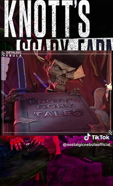 Back in 1995, the Crypt-Keeper had his own show at Knott's Scary Farm called Knott's Gory Tales, voiced by John Kassir from the Tales From The Crypt TV show! #knottsscaryfarm #knottsberryfarm #halloweenhaunt #hauntedattraction #october #halloween #talesfromthecrypt #cryptkeeper #johnkassir
